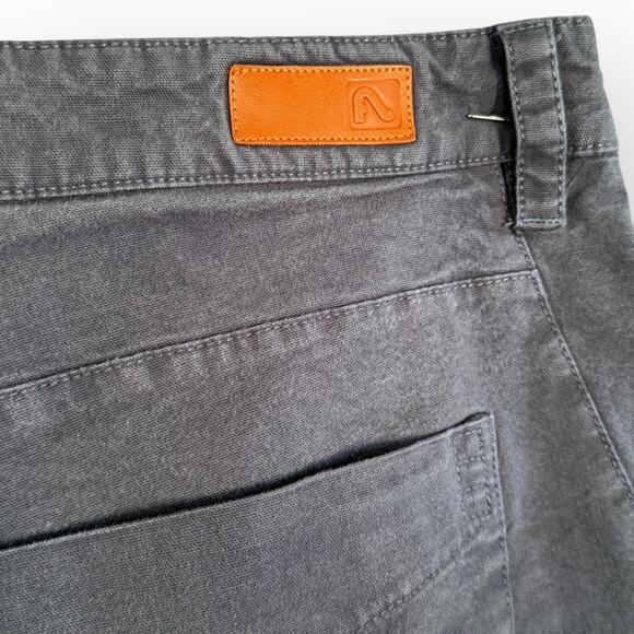 Flylow Dark Gray Utility Mens Casual Shorts- Sz 36 - Picture 3 of 6